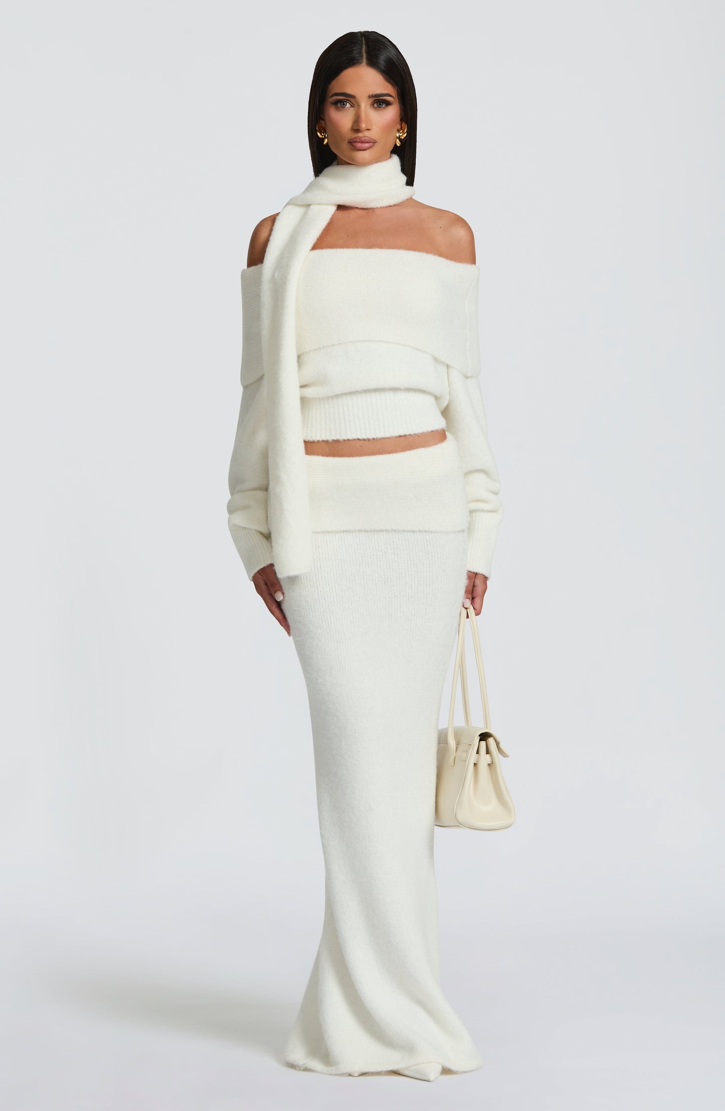 Andie Maxi Skirt - Ivory
